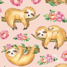 Load image into Gallery viewer, I Love Sloths Girl&#39;s Long Sleeve Dress
