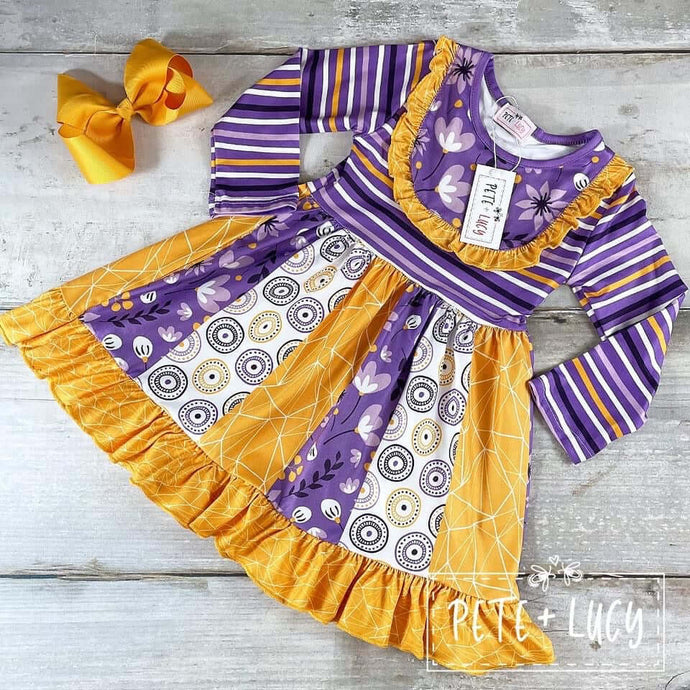 Lemon & Lavender Dress